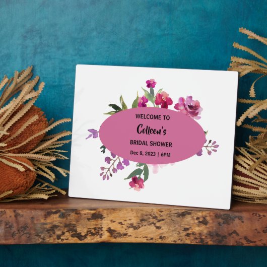 Vrijgezellenfeest welkomstteken met bewerkbare tek fotoplaat (Zijkant)