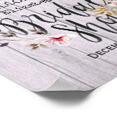 Vrijgezellenfeest Welkomstwoord Zonnebloem Hood Li Poster (Hoek)