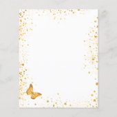 Vrijgezellenfeest white gold butterfly budget uitn flyer (Achterkant)