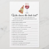 Vrijgezellenfeest Wie kent de bruid het beste (Voorkant)