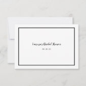 Vrijgezellenfeest wiekpas | Aangepaste kleur Kaart (Achterkant)