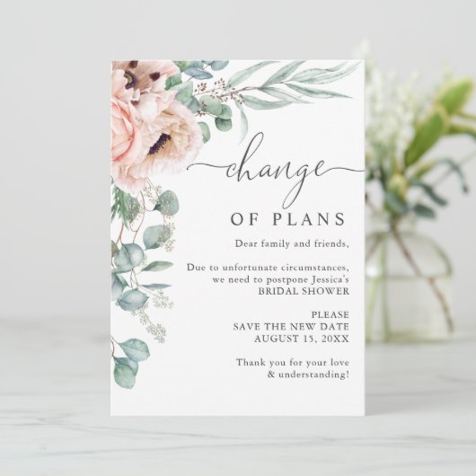 Vrijgezellenfeest Wijziging van plannen papaver Eu Kaart (Staand voorkant)