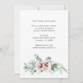 Vrijgezellenfeest Wijziging van plannen papaver Eu Kaart (Achterkant)