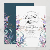 Vrijgezellenfeest Wilde bloem Kaart (Voorkant / Achterkant)