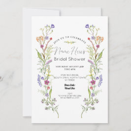 Vrijgezellenfeest Wildflowers Floral Ditsy Kaart