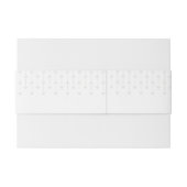 Vrijgezellenfeest wit groen rozen grijs hart uitnodigingen wikkel (Achterkant Voorbeeld)