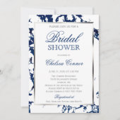 Vrijgezellenfeest - Wit, marmer en zilver Kaart (Voorkant)