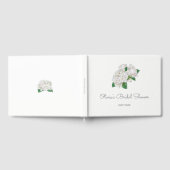 Vrijgezellenfeest witte rozen gastenboek (Volledig)