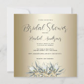 Vrijgezellenfeest, Witte Tulpen, Goud Kaart (Voorkant)