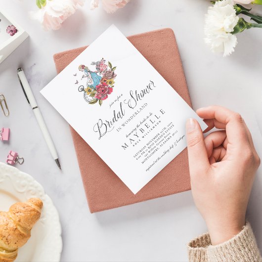 Vrijgezellenfeest Wonderland  Alice Wonderland Kaart