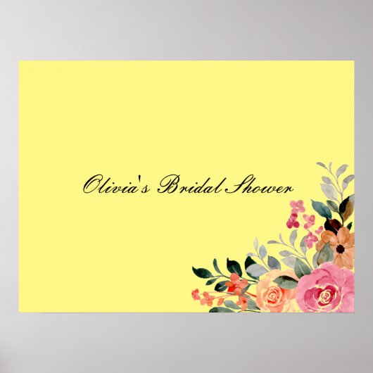 Vrijgezellenfeest Yard Sign Poster (Voorkant)