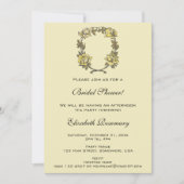  Vrijgezellenfeest, Yellow Garden Roos krans Kaart (Voorkant)