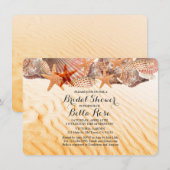 Vrijgezellenfeest zeehondenstrand nodigt zeeslag u kaart (Voorkant / Achterkant)