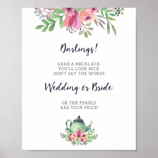 Vrijgezellenfeest Zeg niet dat er een naambordje i Poster (Voorkant)