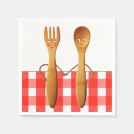 Vrijgezellenfeest zomer servet