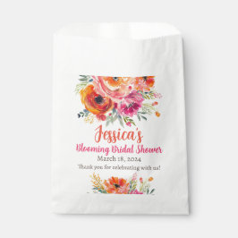 Vrijgezellenfeest Zomer Sinaasappel en Roze Bloeme Bedankzakje