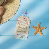 Vrijgezellenfeest Zomer Zee Beach Starfish Sea sch Cadeaulabel