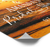 Vrijgezellenfeest zomerzondag - Welkom Poster (Hoek)