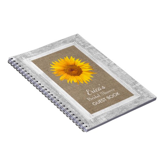 vrijgezellenfeest - Zonnebloem Notitieboek (Rechterzijde)