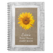 vrijgezellenfeest - Zonnebloem Notitieboek (Voorkant)