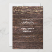 Vrijgezellenfeest zonnebloempitten kaart (Achterkant)