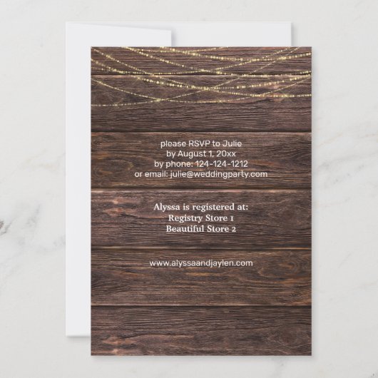 Vrijgezellenfeest zonnebloempitten kaart (Achterkant)