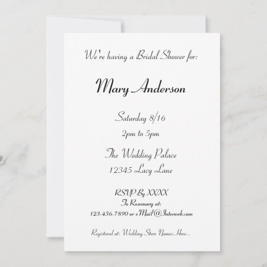 Vrijgezellenfeest Zwart Polka Dots Aangepaste Uitn Kaart (Achterkant)