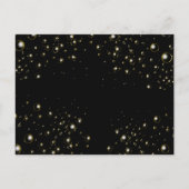 Vrijgezellenfeest zwarte goudbrunch bruinkous uitn briefkaart (Achterkant)