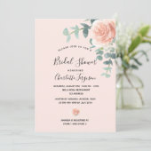 Vrijgezellenfeest zwarte roze roze roze goudgroen kaart (Staand voorkant)