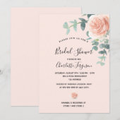 Vrijgezellenfeest zwarte roze roze roze goudgroen kaart (Voorkant / Achterkant)