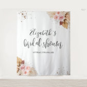 Vrijgezellenfeesten achtergronden | Waterverf Boho Wandkleed (Voorkant)