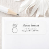 Vrijgezellenfeesten Adresetiketten, Verlovingen St Etiket (Insitu)