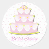  Vrijgezellenfeesten envelopzegel Ronde Sticker (Voorkant)