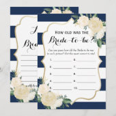 Vrijgezellenfeesten met dubbele zijkant advieskaart (Voorkant / Achterkant)