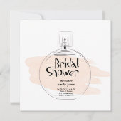 Vrijgezellenfeesten parfumflesje kaart (Voorkant)