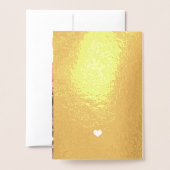 Vrijgezellenfeesten paspoort gouden folie kaarten (Met envelop)