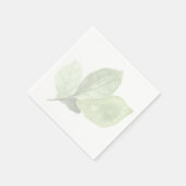 Vrijgezellenfeesten servetten | groen blad (Hoek)