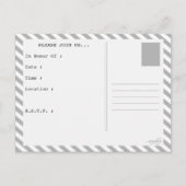 vrijgezellenpaspoort uitnodiging briefkaart (Achterkant)