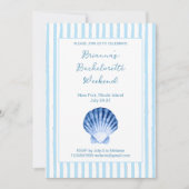 Vrijgezellenweekend aan de kust kaart (Voorkant)