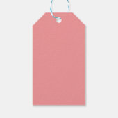 Vrijgezellenweekend Strand Bruidsbruiloft Bedankt  Cadeaulabel (Achterkant)