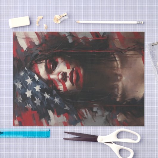 Vrijheid10 Tissuepapier (Craft)