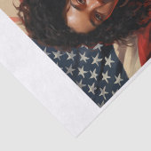 Vrijheid17 Tissuepapier (Detail)