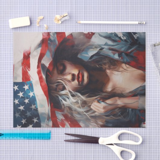 Vrijheid9 Tissuepapier (Craft)