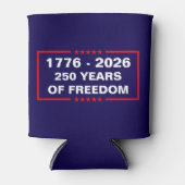 Vrijheid 1776-2026 blikjeskoeler (Voorkant)