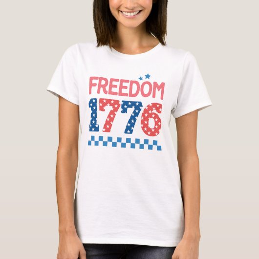 Vrijheid 1776 t-shirt (Voorkant)