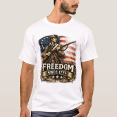 Vrijheid 1776 t-shirt (Voorkant)