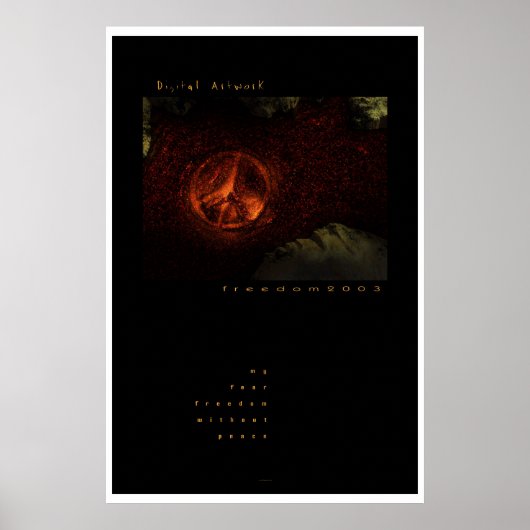 Vrijheid 2003 poster (Voorkant)