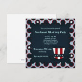 Vrijheid 4 juli kaart (Voorkant / Achterkant)