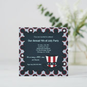 Vrijheid 4 juli kaart (Staand voorkant)