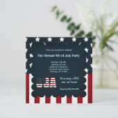 Vrijheid 4 juli kaart (Staand voorkant)